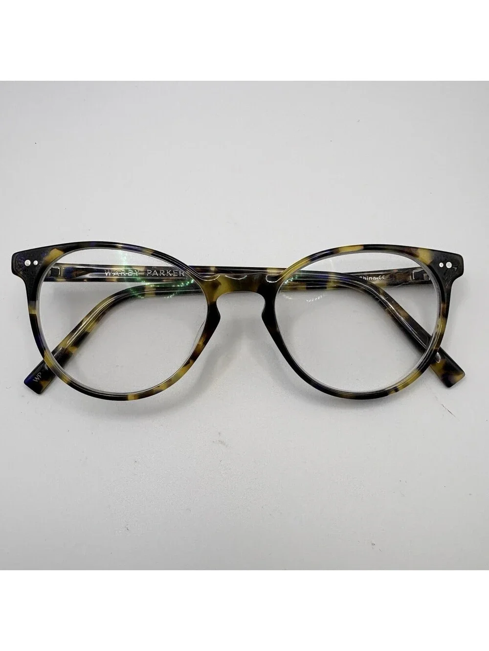 Warby Parker Blakeley M 252 Eyeglasses Tortoise Round 50-18-142 FRAMES ONLY